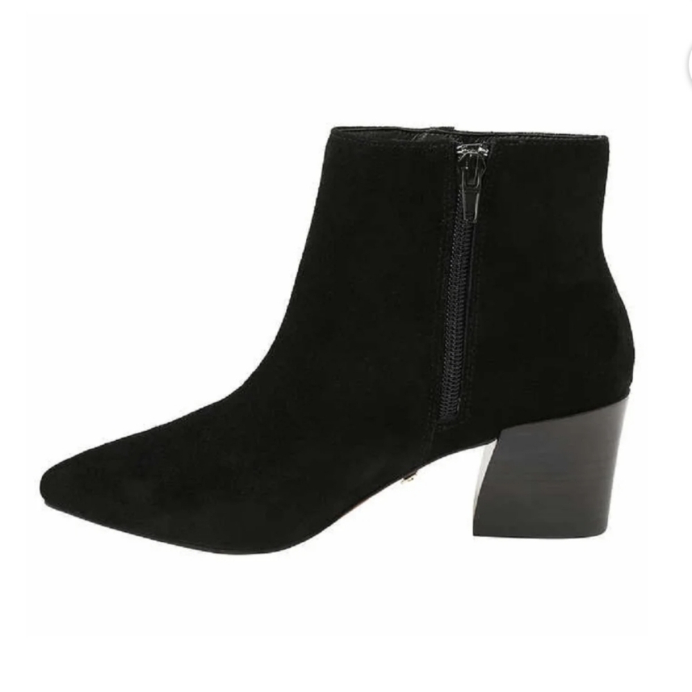 Black Suede Ankle Boots